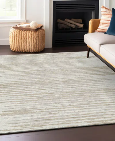 Addison Chantille Machine Washable Acn888 3'x5' Area Rug In Ivory