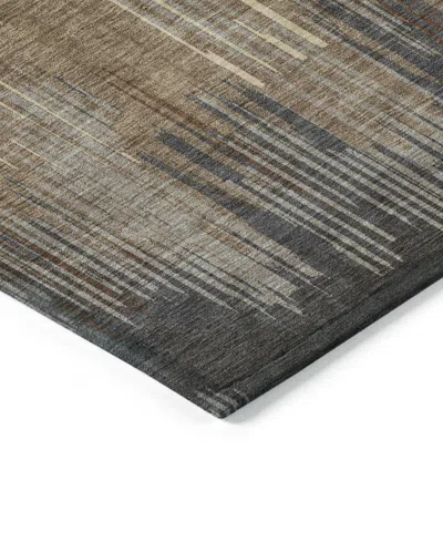 Addison Chantille Machine Washable Acn893 2'6"x3'10" Area Rug In Taupe