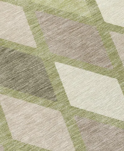 Addison Chantille Machine Washable Acn887 5'x7'6" Area Rug In Sage