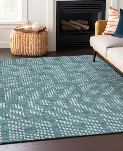 Addison Chantille Acn890 9'x12' Area Rug In Teal