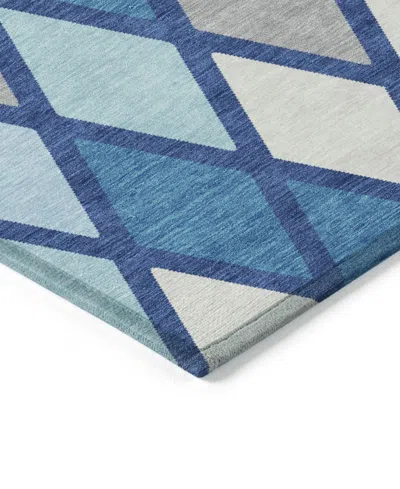 Addison Chantille Machine Washable Acn887 2'6"x3'10" Area Rug In Navy