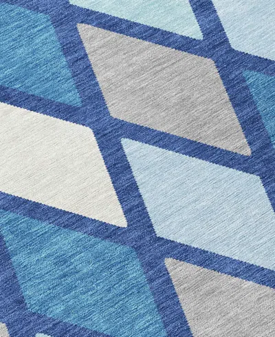 Addison Chantille Machine Washable Acn887 2'6"x3'10" Area Rug In Navy