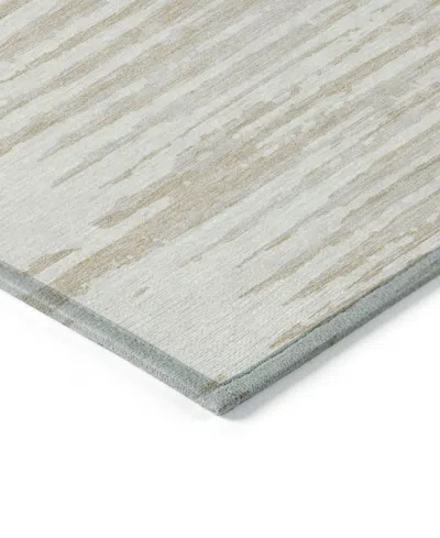 Addison Chantille Machine Washable Acn888 5'x7'6" Area Rug In Ivory