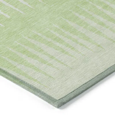 Addison Chantille Machine Washable Acn886 8'x10' Area Rug In Lime