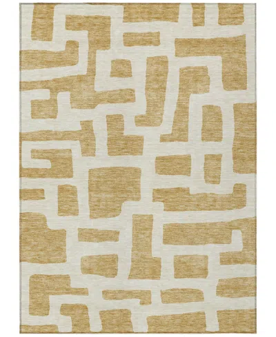 Addison Chantille Acn903 9'x12' Area Rug In Gold