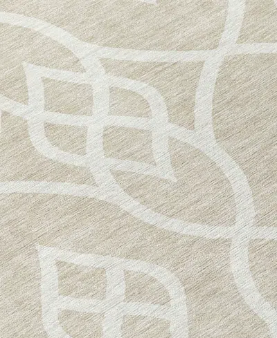 Addison Chantille Machine Washable Acn884 3'x5' Area Rug In Beige