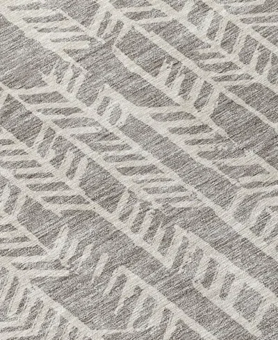 Addison Chantille Machine Washable Acn906 8'x10' Area Rug In Taupe