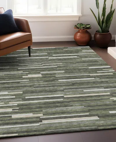 Addison Chantille Acn894 9'x12' Area Rug In Olive