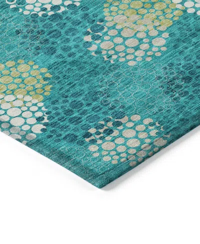 Addison Chantille Machine Washable Acn908 3'x5' Area Rug In Jade