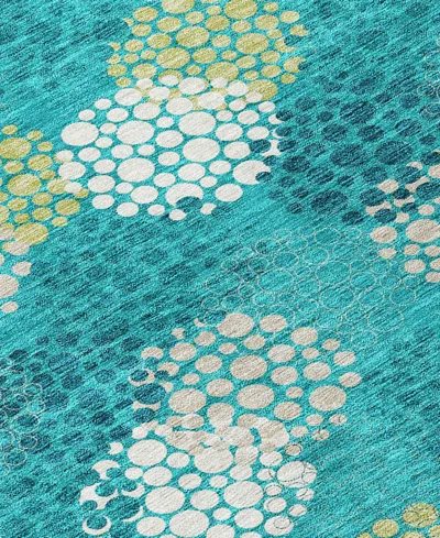 Addison Chantille Machine Washable Acn908 3'x5' Area Rug In Jade