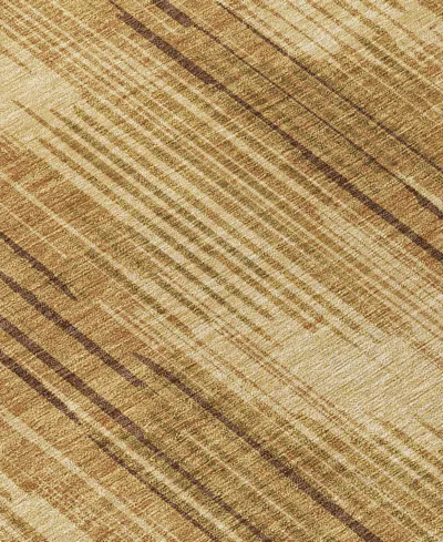 Addison Chantille Machine Washable Acn893 8'x10' Area Rug In Copper