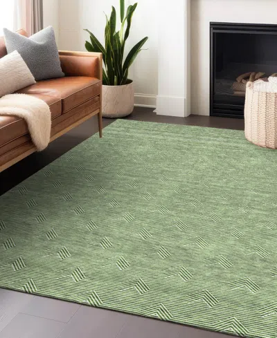 Addison Chantille Machine Washable Acn910 3'x5' Area Rug In Green