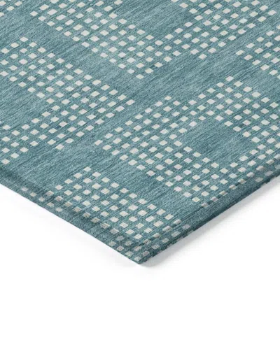 Addison Chantille Machine Washable Acn890 2'3"x7'6" Runner Area Rug In Teal