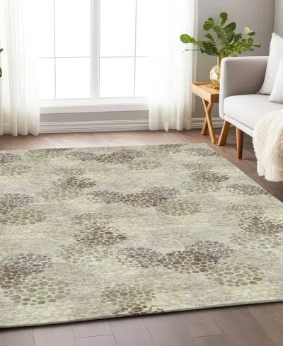 Addison Chantille Machine Washable Acn908 2'6"x3'10" Area Rug In Beige