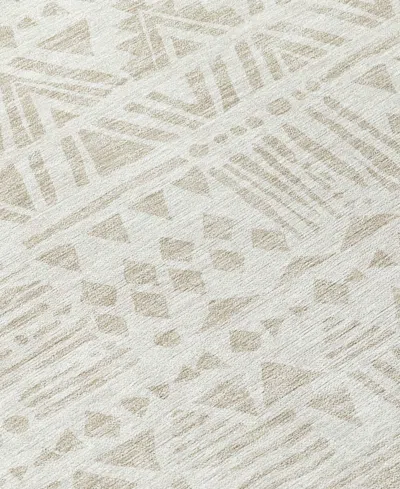 Addison Chantille Machine Washable Acn907 2'3"x7'6" Runner Area Rug In Ivory