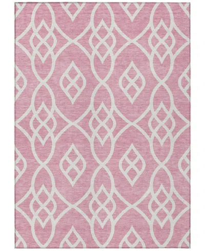 Addison Chantille Acn884 9'x12' Area Rug In Pink