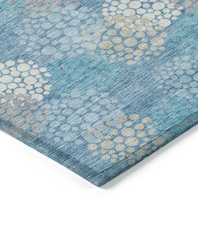 Addison Chantille Machine Washable Acn908 8'x10' Area Rug In Mist