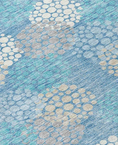 Addison Chantille Machine Washable Acn908 8'x10' Area Rug In Mist