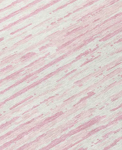 Addison Chantille Machine Washable Acn888 2'6"x3'10" Area Rug In Pink