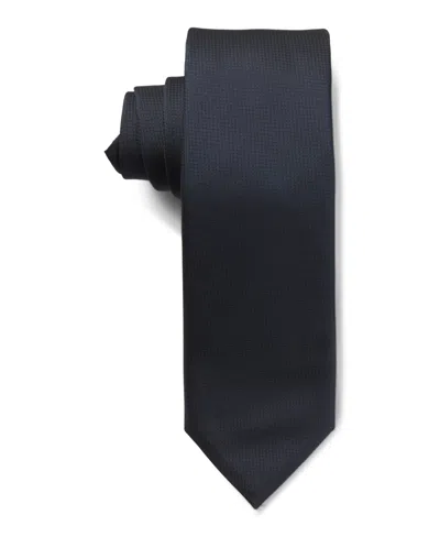 Hugo Boss Boss By  Men's Micro-pattern Jacquard Silk Tie In Dark Blue