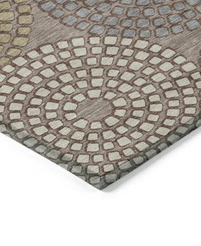 Addison Chantille Machine Washable Acn882 2'6"x3'10" Area Rug In Taupe