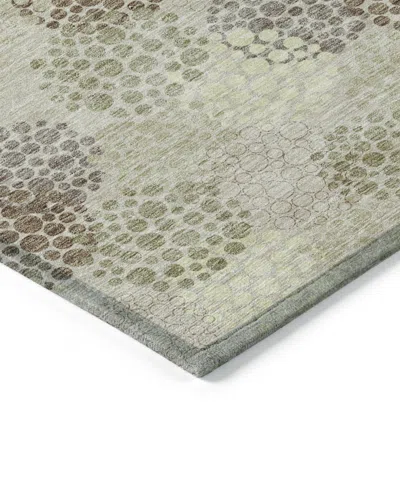 Addison Chantille Machine Washable Acn908 2'3"x7'6" Runner Area Rug In Beige