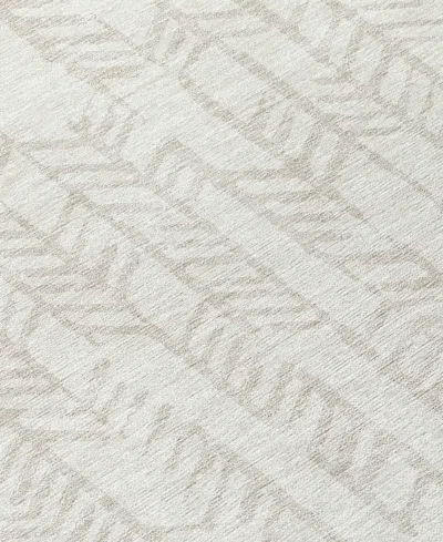 Addison Chantille Machine Washable Acn906 2'3"x7'6" Runner Area Rug In Ivory