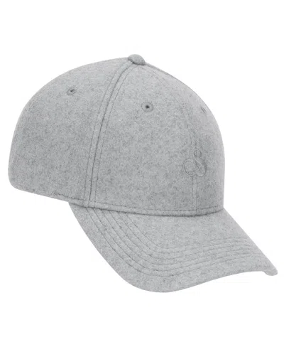 Scotch & Soda Men's Wool Adjustable Cap In Medium Gray