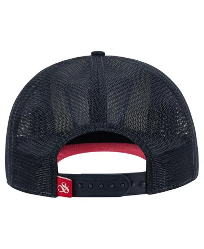 Scotch & Soda Men's Canyon Adjustable Trucker Cap In Red