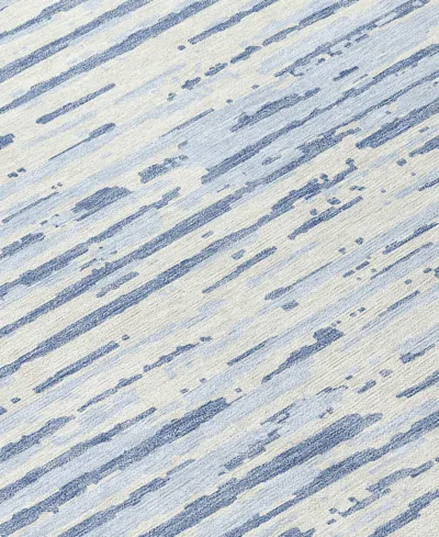 Addison Chantille Machine Washable Acn888 5'x7'6" Area Rug In Mist