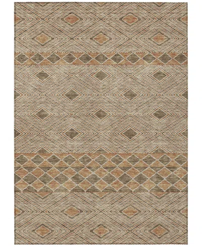 Addison Chantille Machine Washable Acn898 2'6"x3'10" Area Rug In Brown