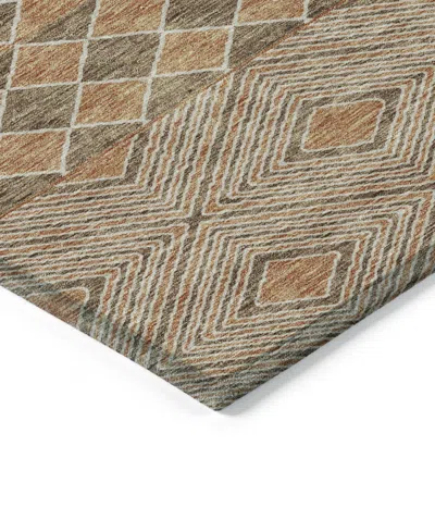 Addison Chantille Machine Washable Acn898 2'6"x3'10" Area Rug In Brown