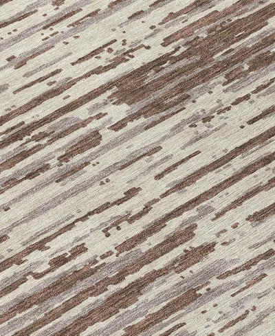 Addison Chantille Machine Washable Acn888 2'6"x3'10" Area Rug In Brown