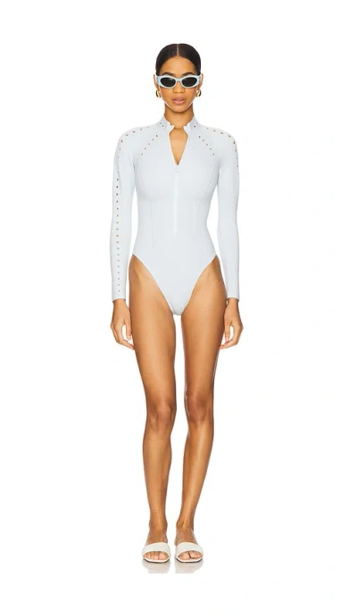 Gigi C Riley Surfsuit One Piece In Mist