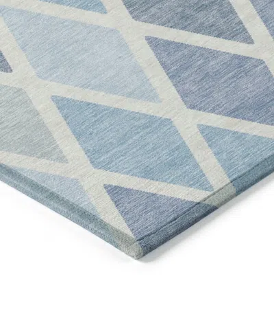 Addison Chantille Machine Washable Acn887 3'x5' Area Rug In Mist