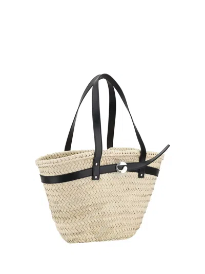 Coperni Palm Shoulder Bag In Beige