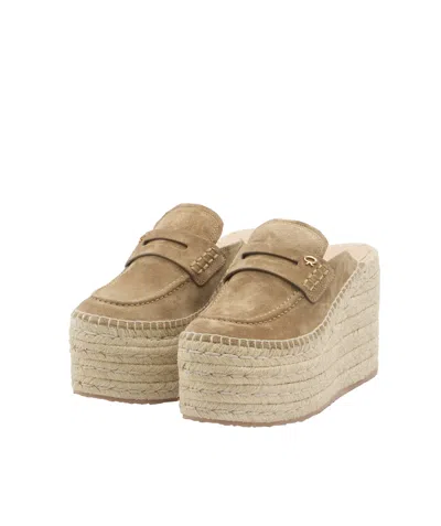Gianvito Rossi Maxilla Espadrillas In Nude