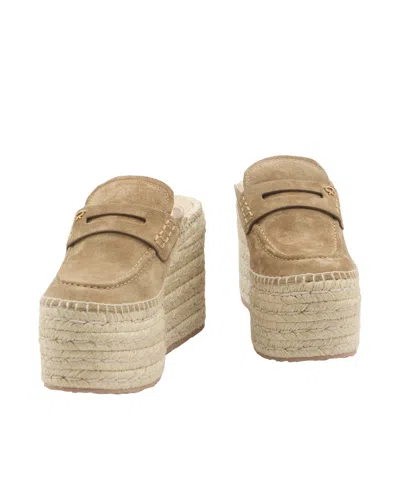 Gianvito Rossi Maxilla Espadrillas In Nude