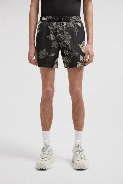 Moncler Boxer Mare In Black