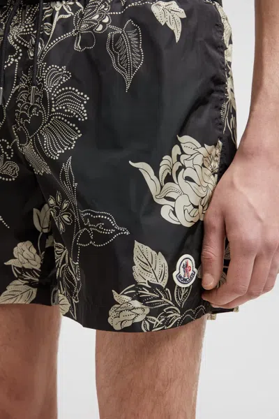 Moncler Boxer Mare In Black