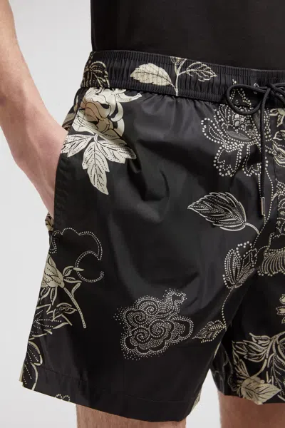 Moncler Boxer Mare In Black