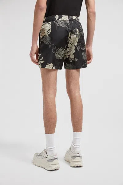 Moncler Boxer Mare In Black