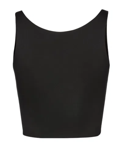 Magda Butrym Women's Top With Flower Top In Black