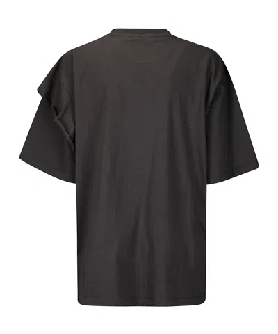 Ottolinger Deconstructed Oversized T-shirt In Black