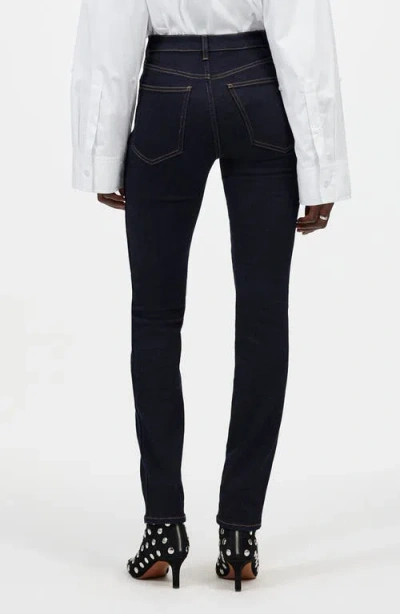 Madewell Mid-rise Stovepipe Jeans In Rinse Wash