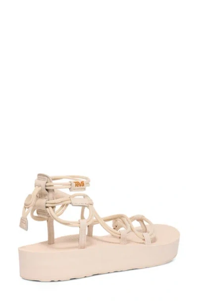 Teva Midform Infinity Gladiator Sandal In White