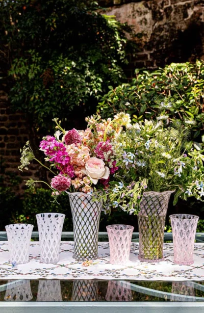 Juliska Trellis 9 Flared Vase In White