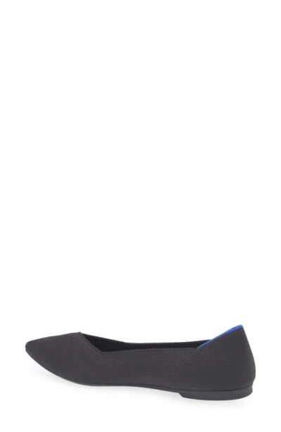 Rothys Rothy's The Point Ii Pointed Toe Flat In Black