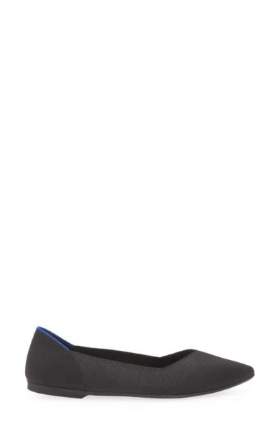 Rothys Rothy's The Point Ii Pointed Toe Flat In Black