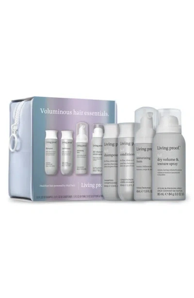 Living Proof Voluminous Hair Essentials Kit In No Color